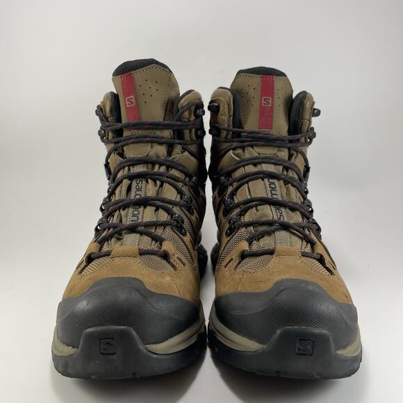 Salomon Quest 4D 3 GTX Hiking Boots Womens Size 8.5 Gore-Tex Waterproof Leather - Picture 2 of 11